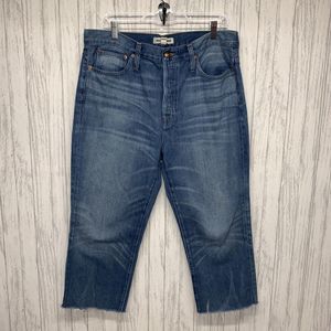 Womens Size 31 Rivet & Thread Madewell Straight Jeans EUC
